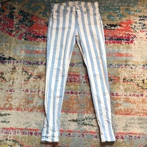 Striped Hudson Jeans